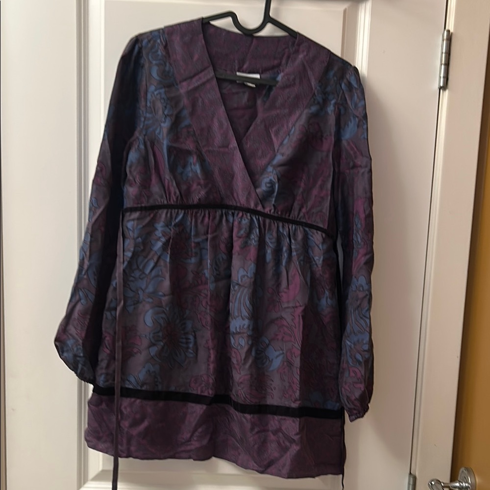 Mimi Maternity Purple tunic